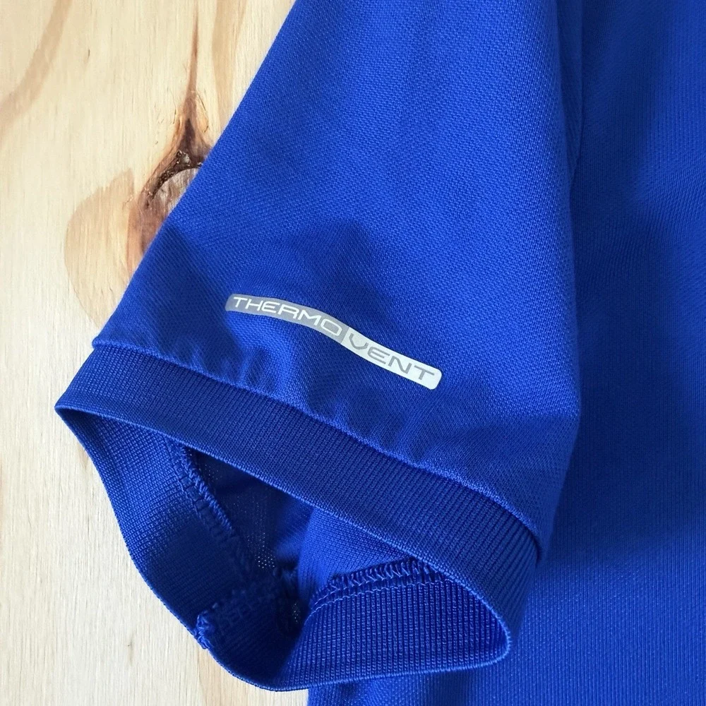 Ralph Lauren Polo Sport Men's Medium Performance Blue Polo Shirt